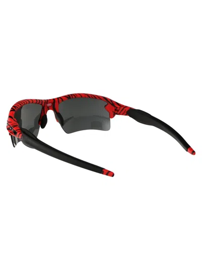 Oakley Red Tiger Acetate Sunglasses In Gray