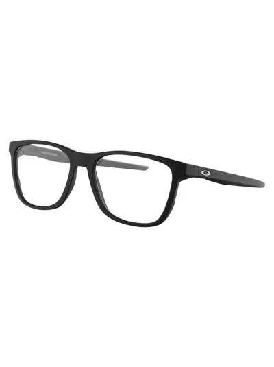 Oakley Satin Black Acetate Optical Glasses In Black