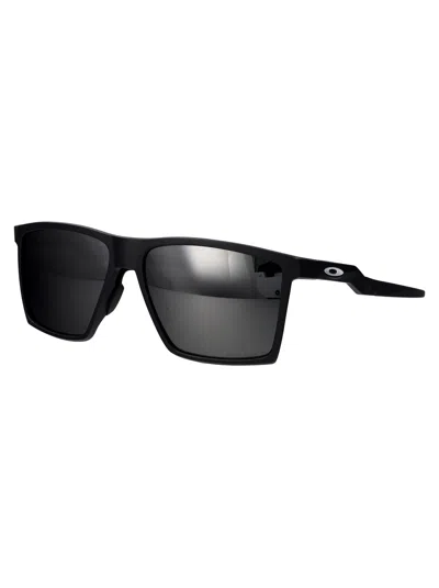 Oakley Satin Black Acetate Sunglasses In Black