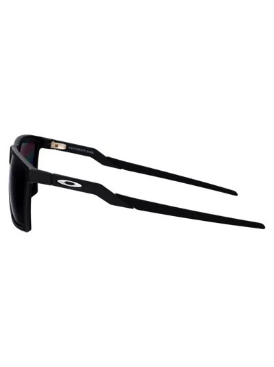Oakley Satin Black Acetate Sunglasses In Black