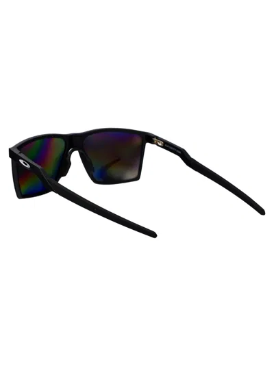Oakley Satin Black Acetate Sunglasses In Black