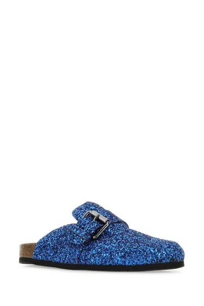 Philosophy Di Lorenzo Serafini Sparkling Round Toe Slippers In Blue
