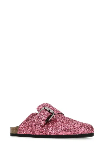 Philosophy Di Lorenzo Serafini Pink Glitters Slippers In Multi