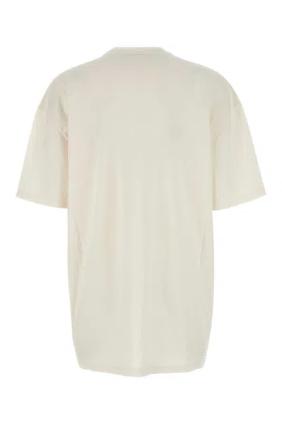 Prada Ivory Jersey T-shirt In Neutral