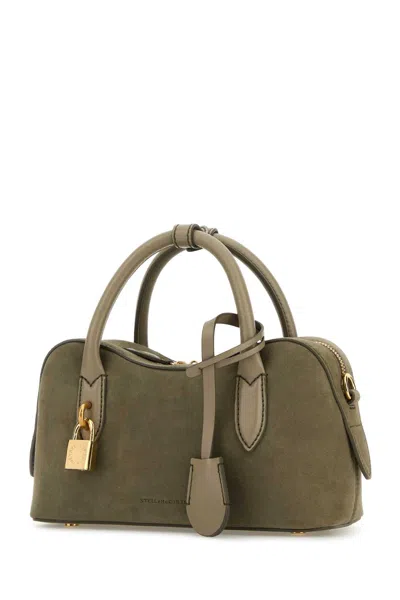 Stella Mccartney Dove Grey Suede Alter Mat Stella Ryder Handbag