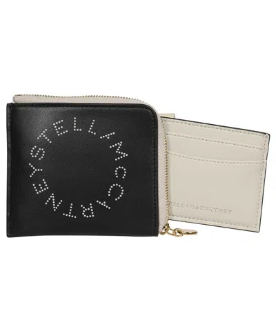 Stella Mccartney Two-tone Alternappa Card Holder