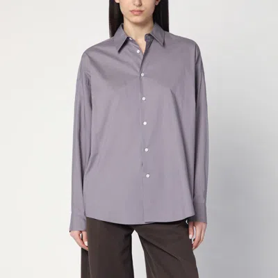 6397 New Uniform Taro-coloured Shirt In Gray