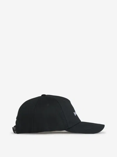 Palm Angels Embroidered Logo Cap In Black