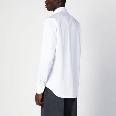 Xacus White Cotton Clothing Shirts In White