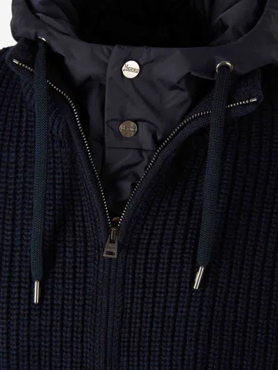 Herno Long Coat By In Blue