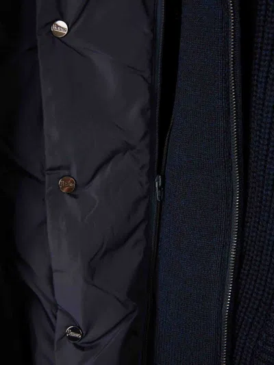 Herno Long Coat By In Blue