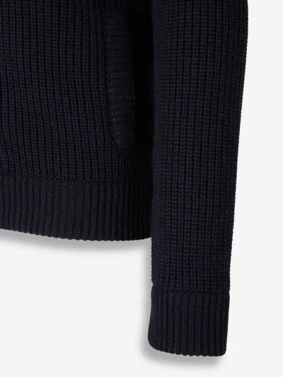Herno Long Coat By In Blue