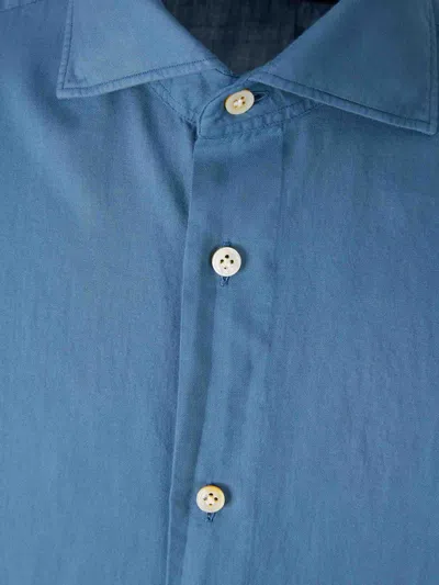Vincenzo Di Ruggiero Buttoned Shirt In Blue