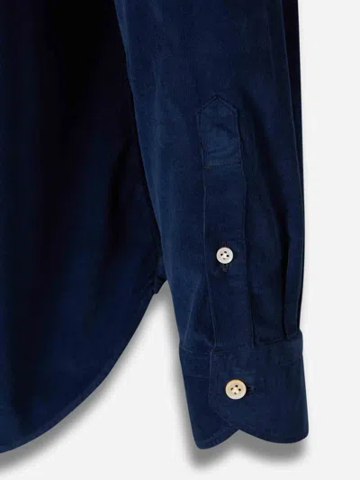 Vincenzo Di Ruggiero Buttoned Shirt In Blue