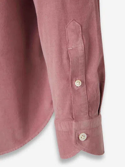 Vincenzo Di Ruggiero Buttoned Shirt In Pink