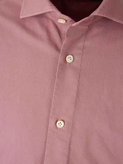 Vincenzo Di Ruggiero Buttoned Shirt In Pink