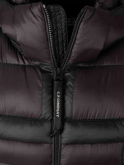 C.p. Company Black Wool And Nylon Sweater In Gray