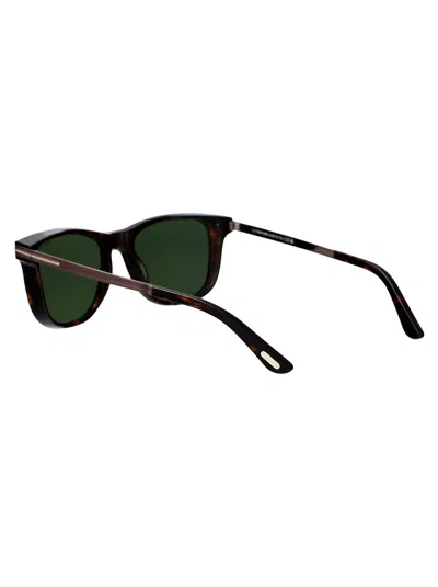Tom Ford Avana Scura Acetate Sunglasses In Brown