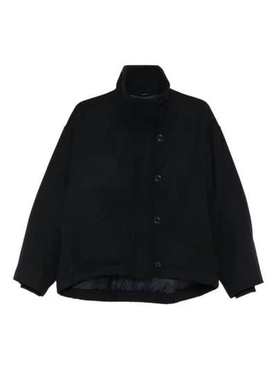 Ea7 Emporio Armani Coats Blue In Blue
