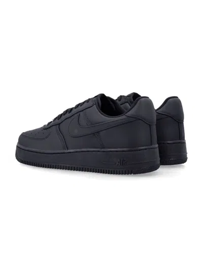 Nike Air Force 1 Low Retro Premium Leather In Black