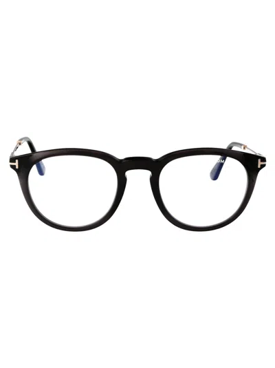 Tom Ford Nero Acetate Optical Glasses In Black