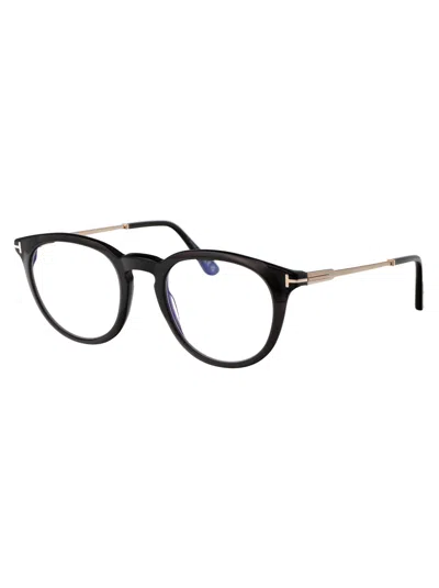 Tom Ford Nero Acetate Optical Glasses In Black
