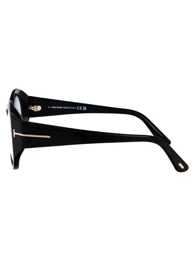Tom Ford Nero Lucido Acetate Optical Glasses In Black