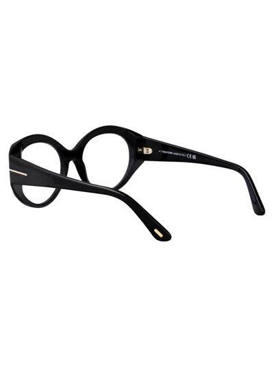 Tom Ford Nero Lucido Acetate Optical Glasses In Black
