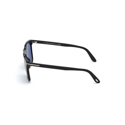 Tom Ford Nero Lucido Acetate Sunglasses In Black