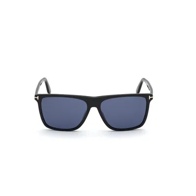 Tom Ford Nero Lucido Acetate Sunglasses In Black