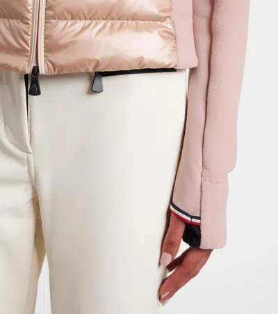 Moncler Padded Zip-fastening Jacket In Pink