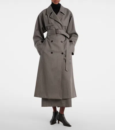 The Row Black Carla 45 Ankle Boots In Leather In Black