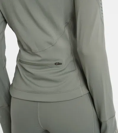 Adidas By Stella Mccartney Technical Track Jacket In Gray