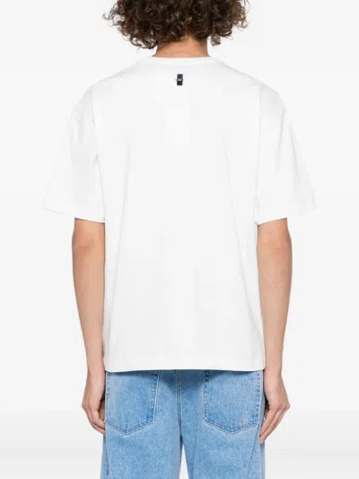 Ader Error Logo-print T-shirt In White