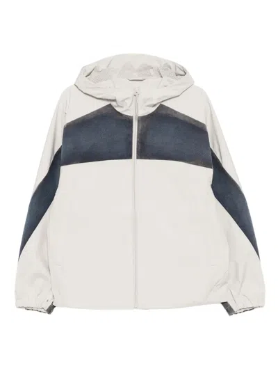 Croquis Panelled Jacket In White