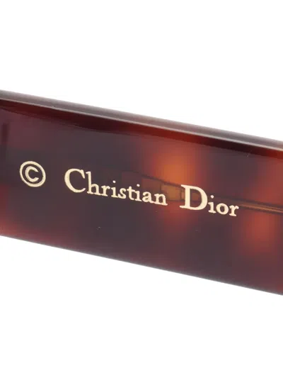 Pre-owned Dior 2020s Spirit2 Sunglasses In Brown