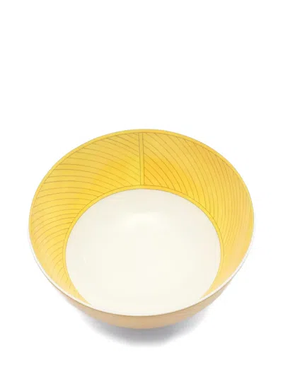 Pre-owned Hermes 2020s Soleil D'hermès Bowl (16.5) In Yellow