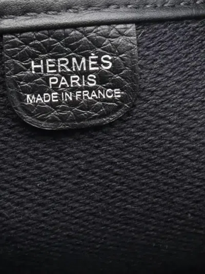 Pre-owned Hermes Évelyne Iii Pm Shoulder Bag In Gray