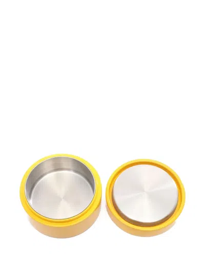 Pre-owned Hermes Soleil D'hermès Lacquer Box In Yellow