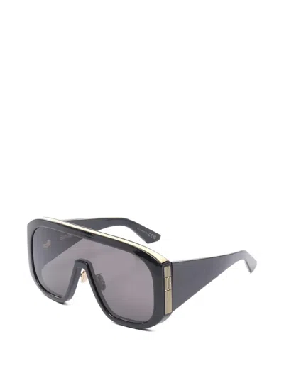 Pre-owned Dior 2020s Graphique M2u Geometric Sunglasses In Black