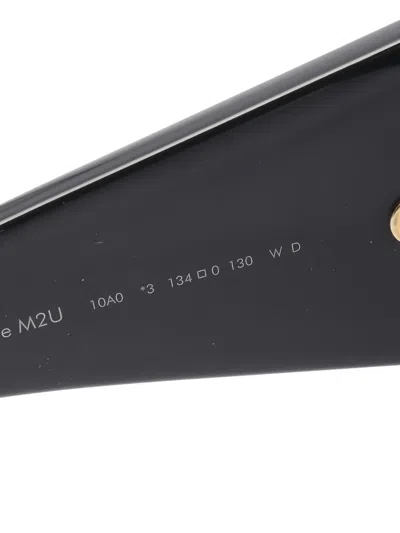 Pre-owned Dior 2020s Graphique M2u Geometric Sunglasses In Black