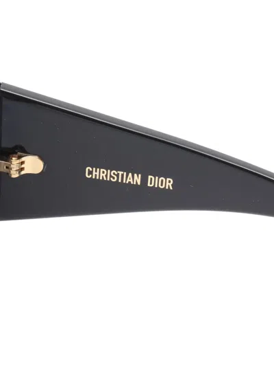 Pre-owned Dior 2020s Graphique M2u Geometric Sunglasses In Black