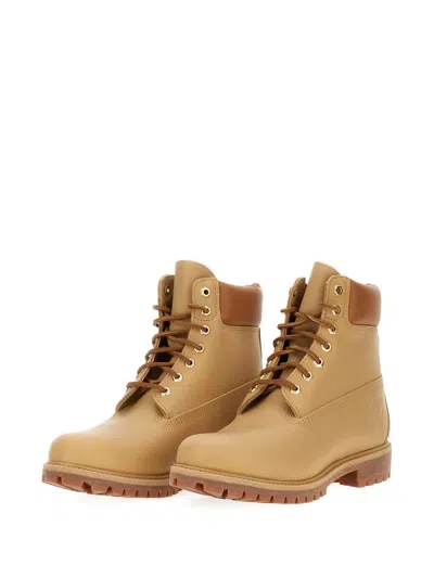 Timberland Leather Boots In Brown
