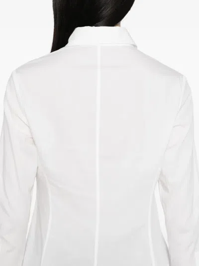 Yohji Yamamoto Asymmetrisches Langarmshirt In Neutral