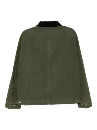 Croquis Felt Jacket In Green