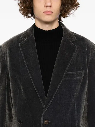 Croquis Single-breasted Blazer In Black