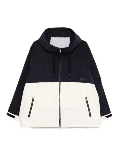 Croquis Panelled Hooded Jacket In Black