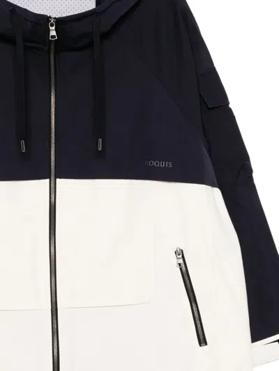 Croquis Panelled Hooded Jacket In Black
