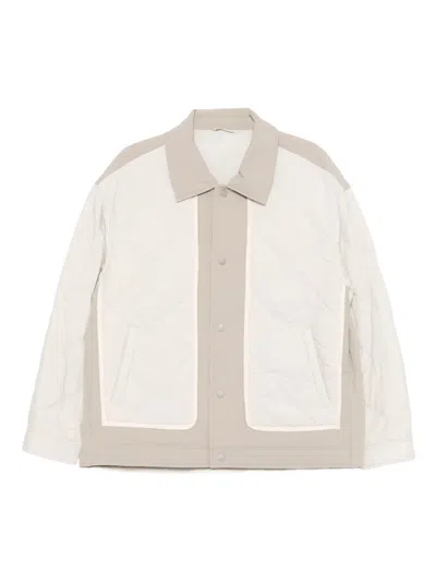 Croquis Panelled Jacket In Neutral