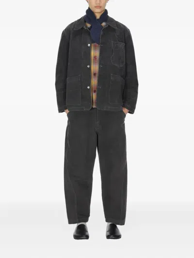 Ymc You Must Create Construction Jacket In Blue